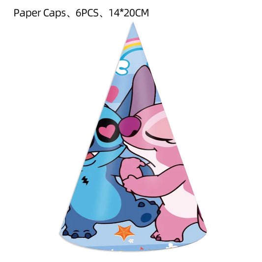 Disney Pink Lilo & Stitch Party Set