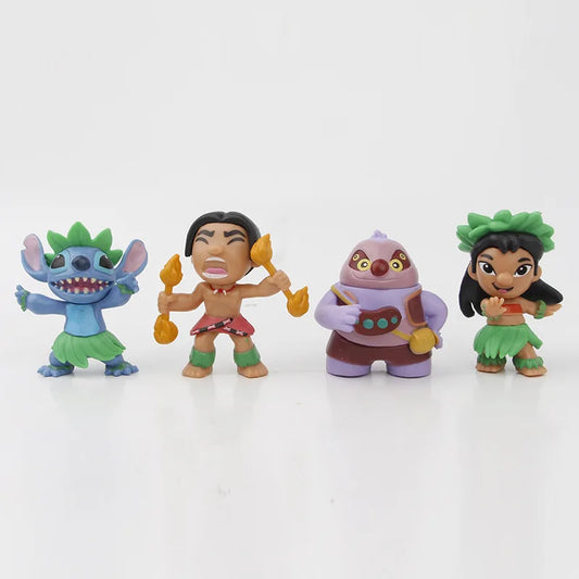 12Pcs/Set Disney Lilo & Stitch Action Figures