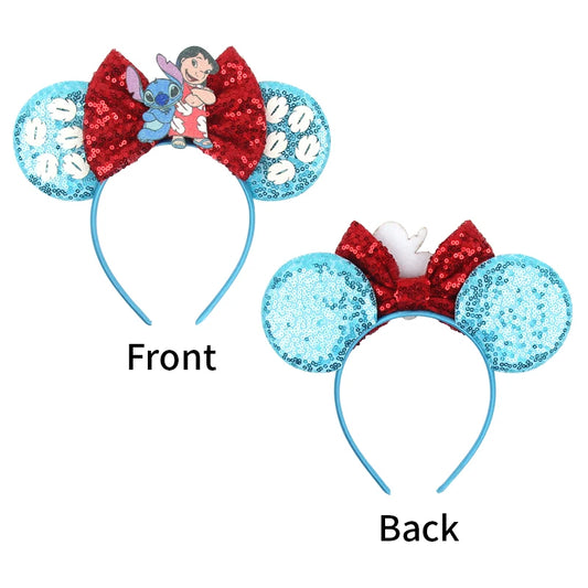 2024 Disneyland Dumbo &amp; Stitch Mickey Ears Headband
