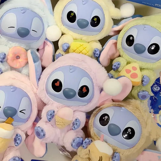 New Miniso Disney Stitch "Eat Something Before Sleep" Series