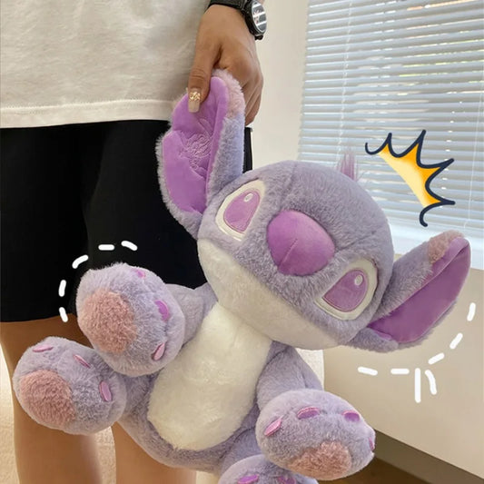 Kawaii Purple Stitch Plush Doll