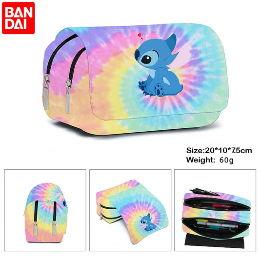 BANDAI Stitch Flap Pencil Case