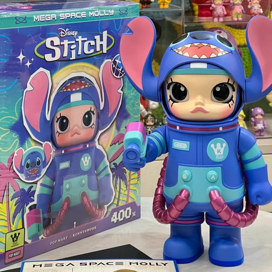 Genuine Treasure Up Mega Space Molly Stitch 400% Action Figure