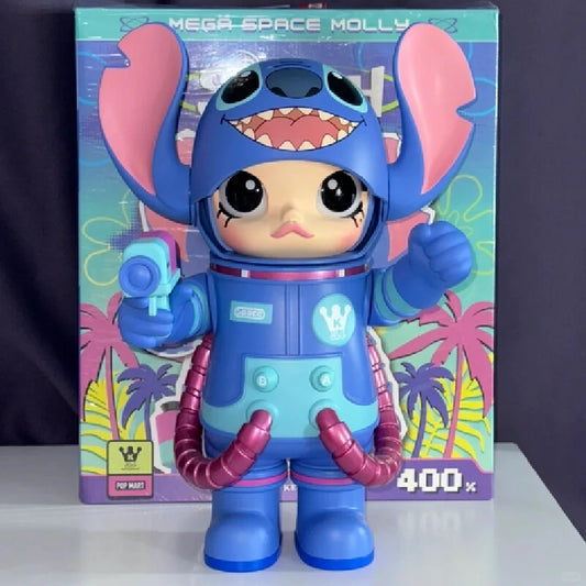 Genuine Treasure Up Mega Space Molly Stitch 400% Action Figure