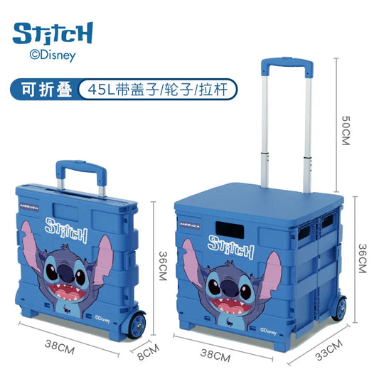 Disney Stitch Car Trunk Storage Box