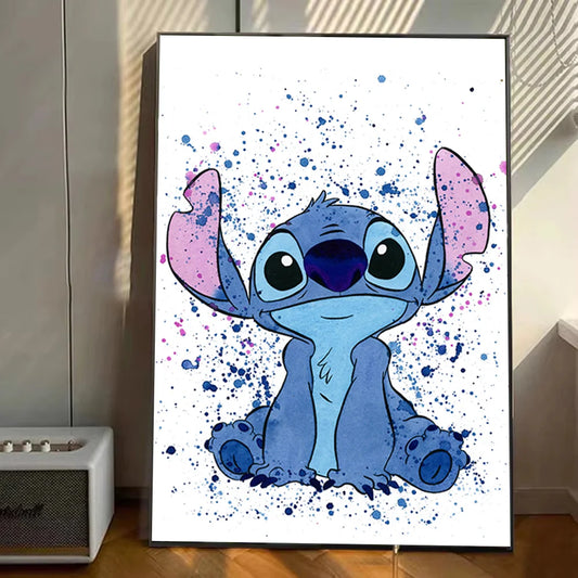 Cartoon Lilo & Stitch Poster Stickers