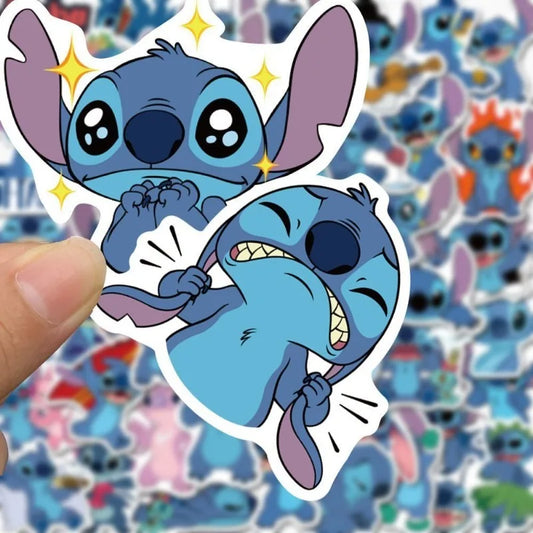 100pcs Stitch Vinyl Stickers