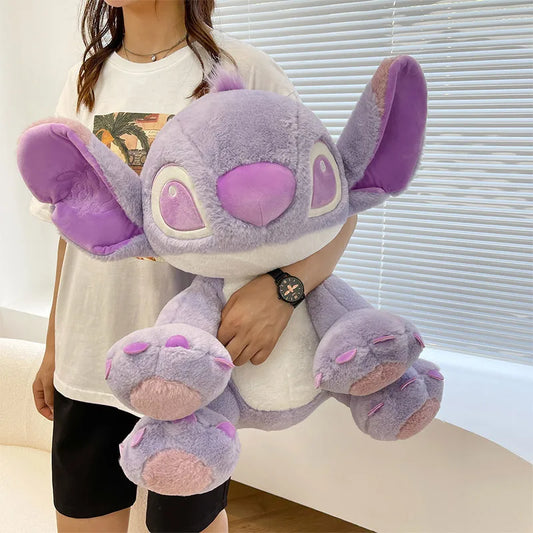 Kawaii Purple Stitch Plush Doll