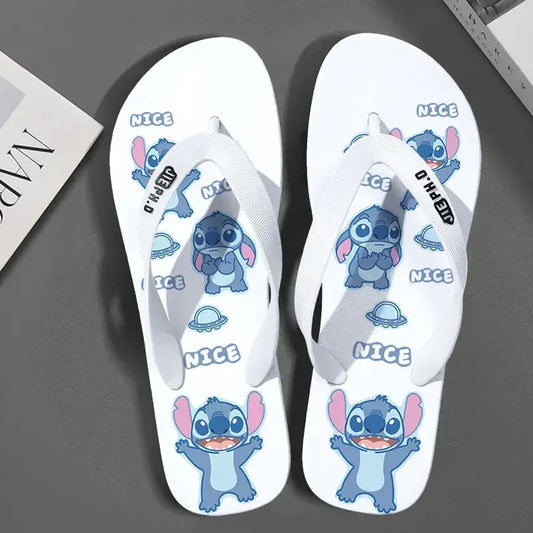 Stitch Anime Flip Flops