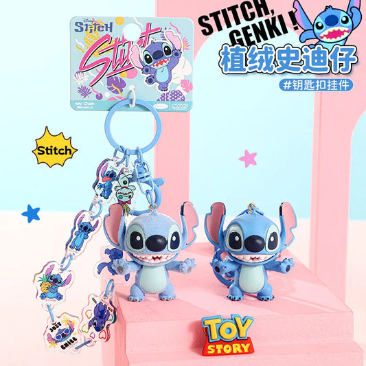 Lilo &amp; Stitch Kawaii Keychain