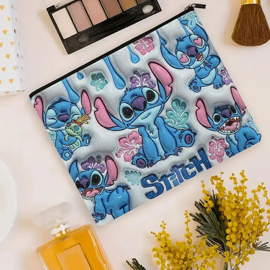 Kawaii Stitch Anime Makeup Bag