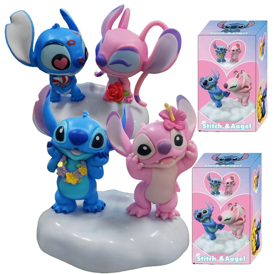 Miniso Lilo & Stitch Action Point Figures