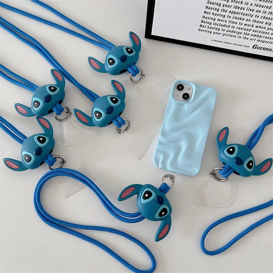 Disney Stitch Mobile Phone Lanyard