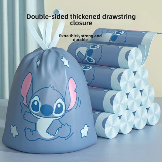 24pcs Stitch Cartoon Garbage Bags
