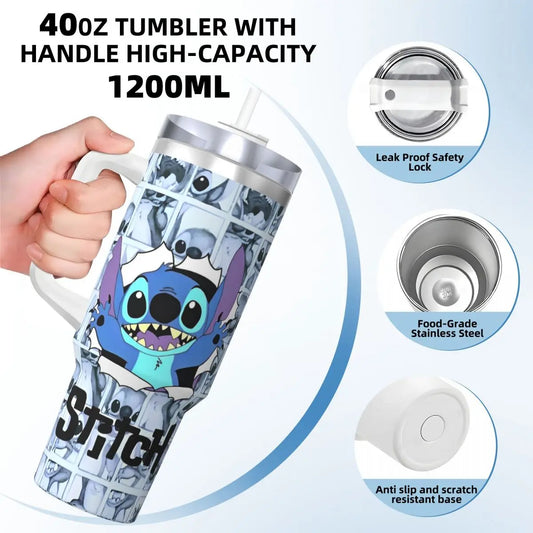 Custom Stitch Stainless Steel Tumbler