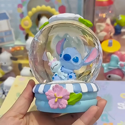 New Hot Lilo & Stitch Sweet Hug Crystal Ball