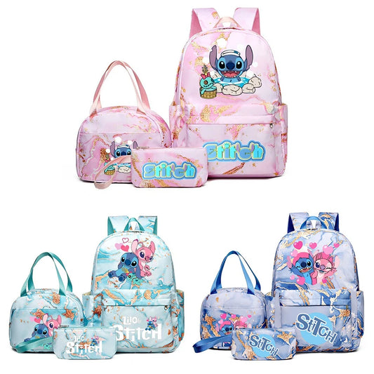 3-Piece Stitch Backpack Set